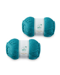 So Crafty Emerald Chunky Yarn 2 Pack