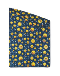 Emoji Music Smiley Throw