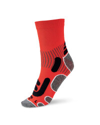 Ergonomic Cycling Socks - Red / Black