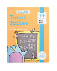 7+ Times Tables Workbook