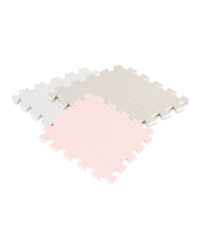Mamia Eva Play Mats - Grey/White/Pink
