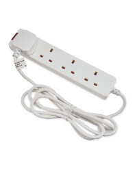 Workzone 4 Gang Extension Lead