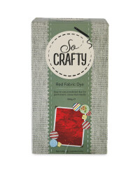 So Crafty Fabric Dye - Red