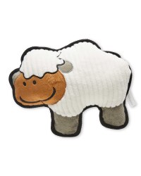 Farmyard Sheep Plush Dog Toy