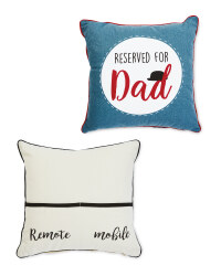 Father's Day Cushions 2 Pack