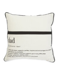 Father's Day Dad Definition Cushion