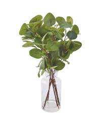 Faux Eucalyptus In Vase