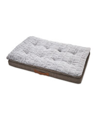 Faux Suede Memory Foam Pet Bed