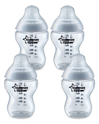 Tommee Tippee Feeding Bottles 4-Pack