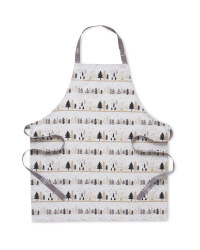 Festive Nordic Trees Apron