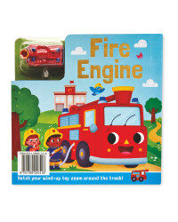 Fire Engine Busy Day Board & Book