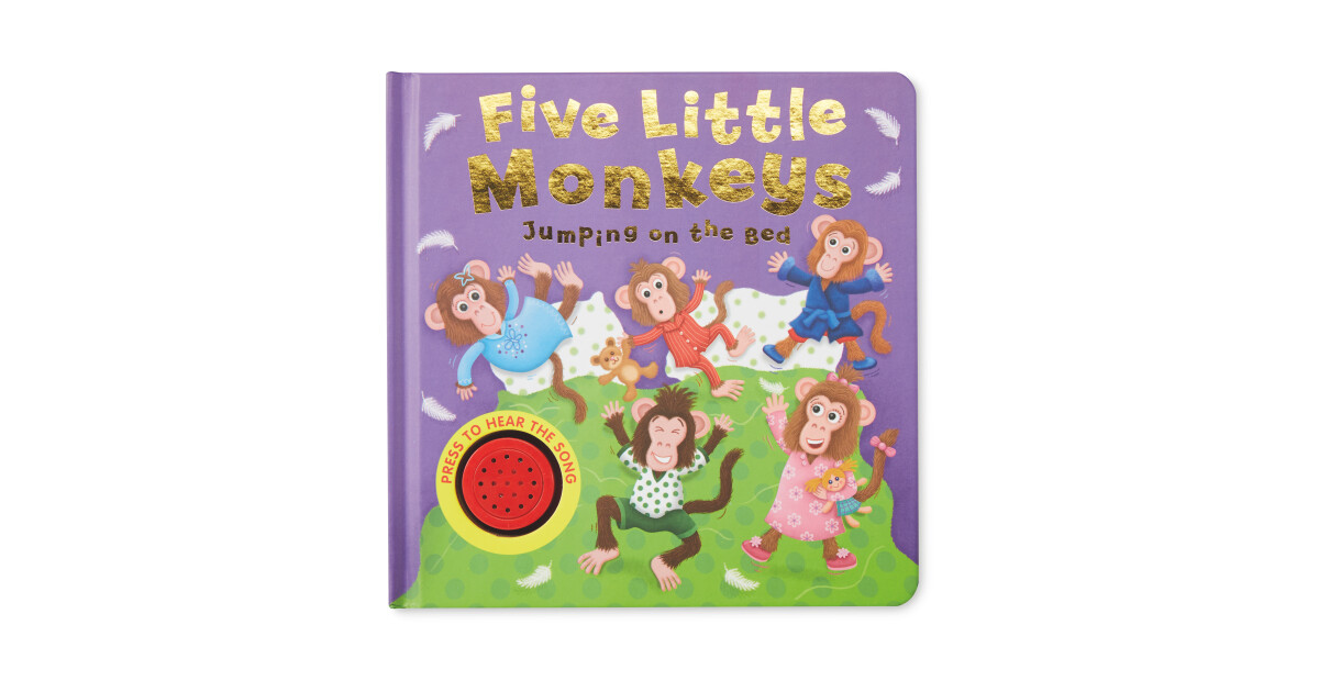 Five Little Monkeys Sound Book Aldi Uk Five Little Monkeys Sound Book Aldi Uk