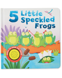 Five Speckled Frogs Sound Book