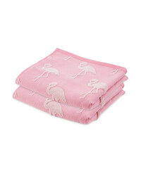 Flamingo 2PK Hand Towel