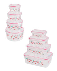 Flamingo Food Storage Set
