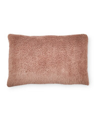 Kirkton House Fleece Pillow - Pink