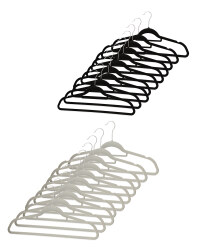 Flocked Coat Hangers