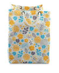 Floral Laundry Bag Design
