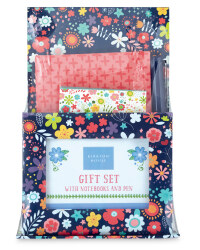 Floral Quote Notebook Gift Set