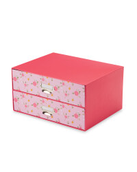 Floral Design 2-Drawer Box