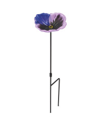 Flower Cup Bird Feeder - Purple
