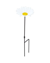Flower Cup Bird Feeder - White