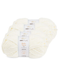 Fluffy Clouds Baby Yarn 4 Pack