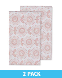 Folk Floral Fabric Panels 2 Pack
