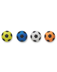 Script Football Erasers 4 Pack