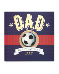 Football Father's Day Card