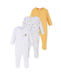 Forest Baby Sleepsuit 3 Pack