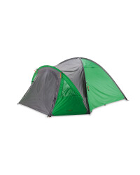 Four Person Dome Tent - Green / Grey