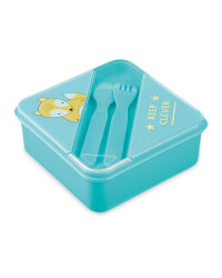 Fox Lunchbox With Cutlery