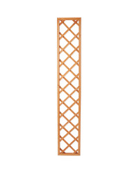 Framed Fixed Trellis - Brown