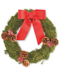 Perfect Christmas Fresh Red Wreath