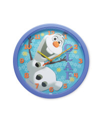 Frozen Olaf Clock