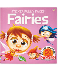 Funny Fairies Sticker Face Book