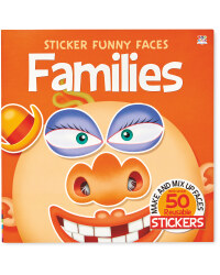 Funny Families Sticker Face Book