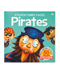 Funny Pirates Sticker Face Book