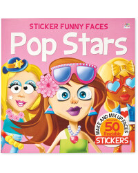 Funny Pop Stars Sticker Face Book