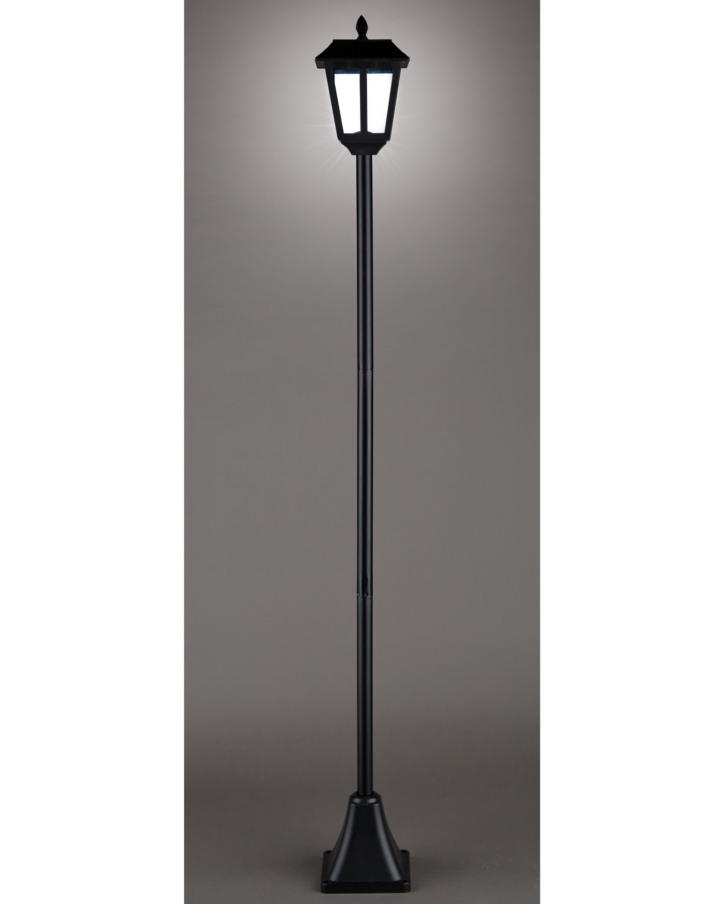 Garden Bright Black Solar Lamp Post Aldi Uk Garden Bright Black Solar Lamp Post, Outdoor Solar Lamp Posts Uk