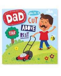 Gardener Father's Day Square Card