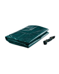 Gardenline 4 x 3m Tarpaulin - Green