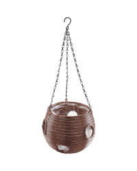 Gardenline Ball Hanging Basket - Chestnut