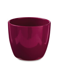 Gardenline Oval Ceramic Pots 15cm - Pink