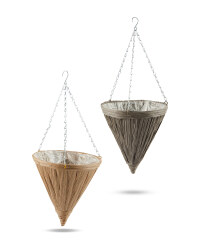 Gardenline Cone Hanging Basket