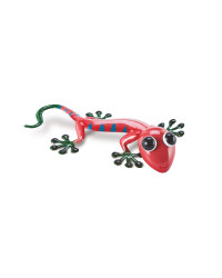 Gardenline Gecko Garden Wall Art - Pink