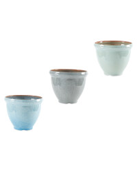 Gardenline Glazed Effect Pot