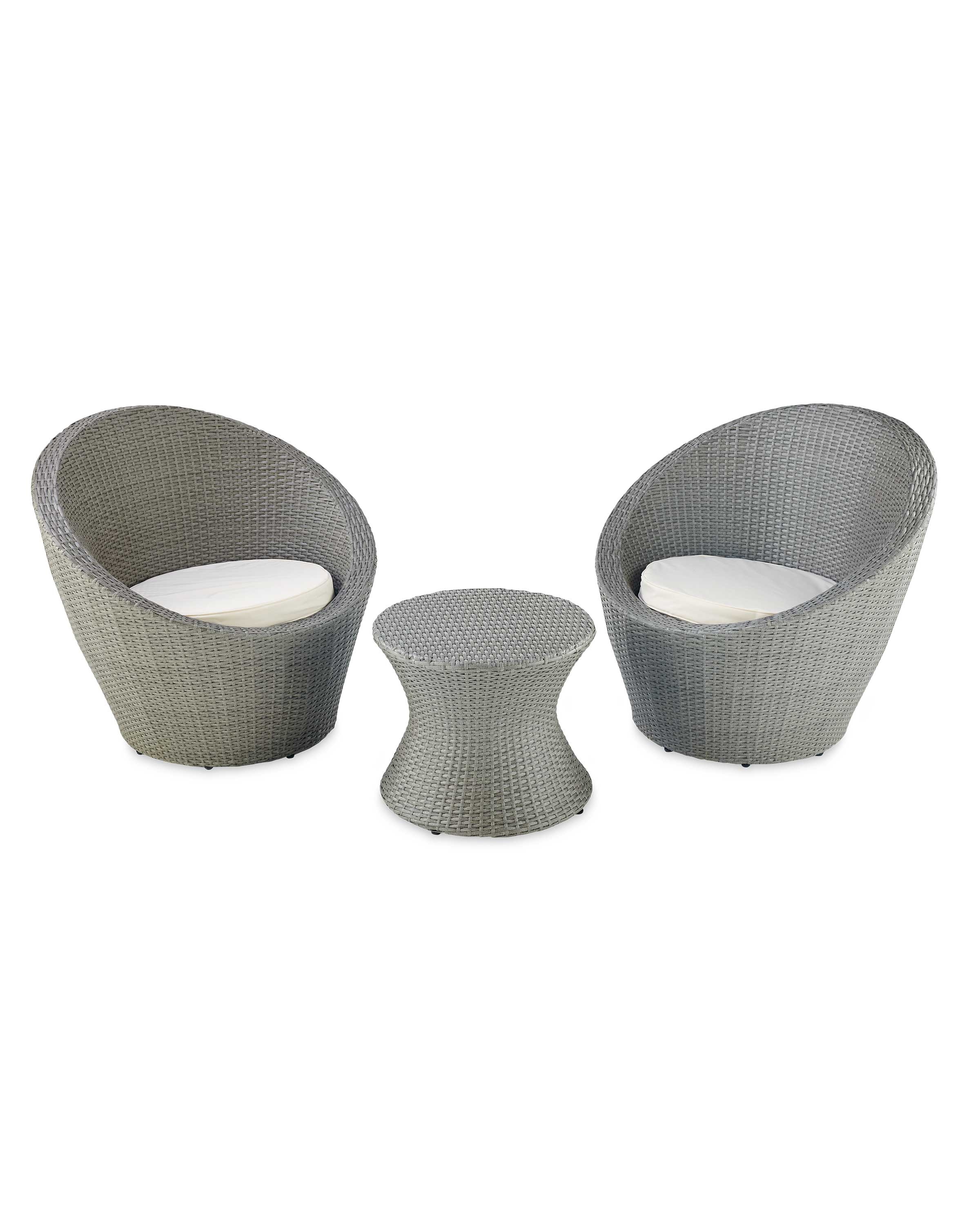 gardenline grey bistro set