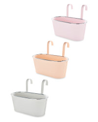 Gardenline Metal Trough With Hooks